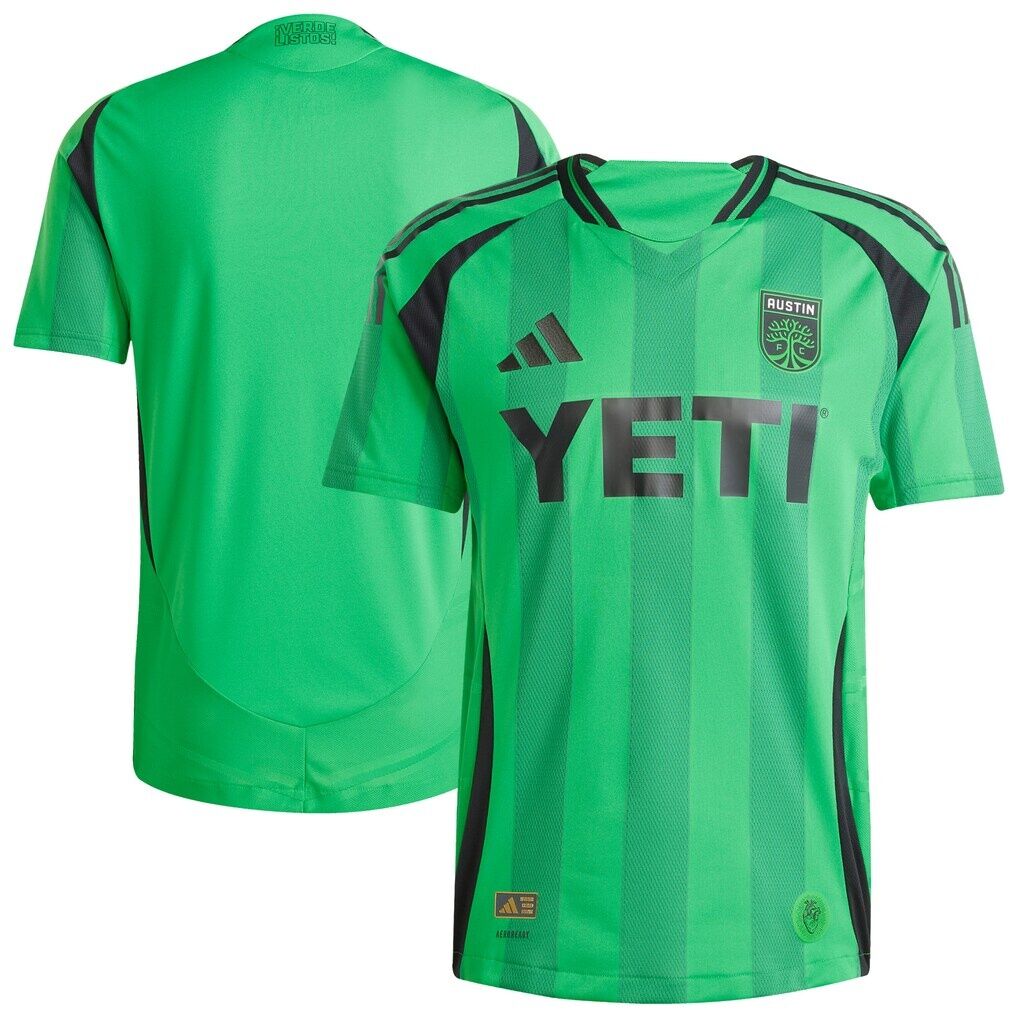 Austin FC adidas 2025 The Heartbeat Authentic Jersey