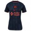 Bay FC Nike Women's 2025 Primary Stadium Replica Jersey - Navy - Side View