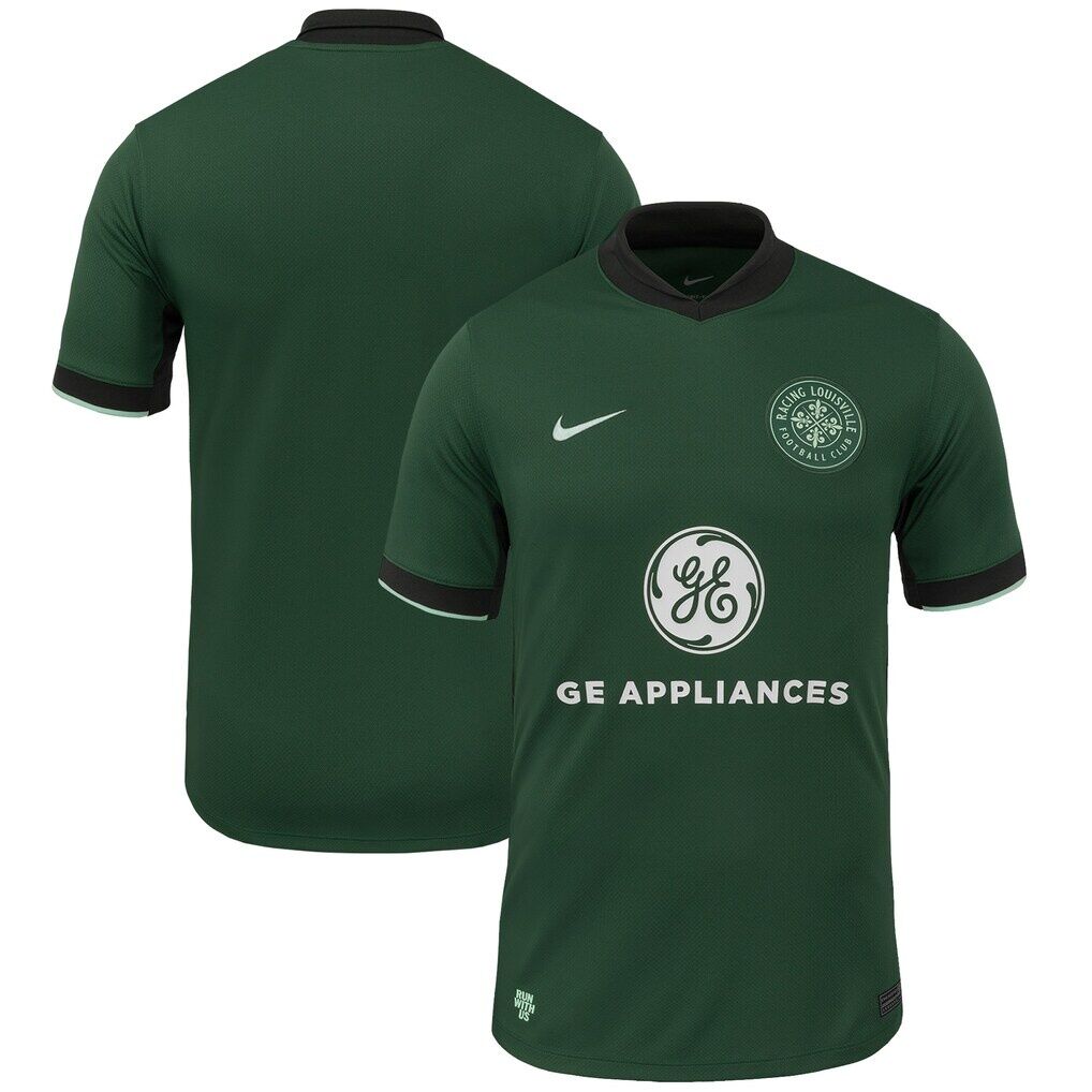 Racing Louisville FC Nike 2025 The Roots Kit Stadium Replica Jersey - Forest Green