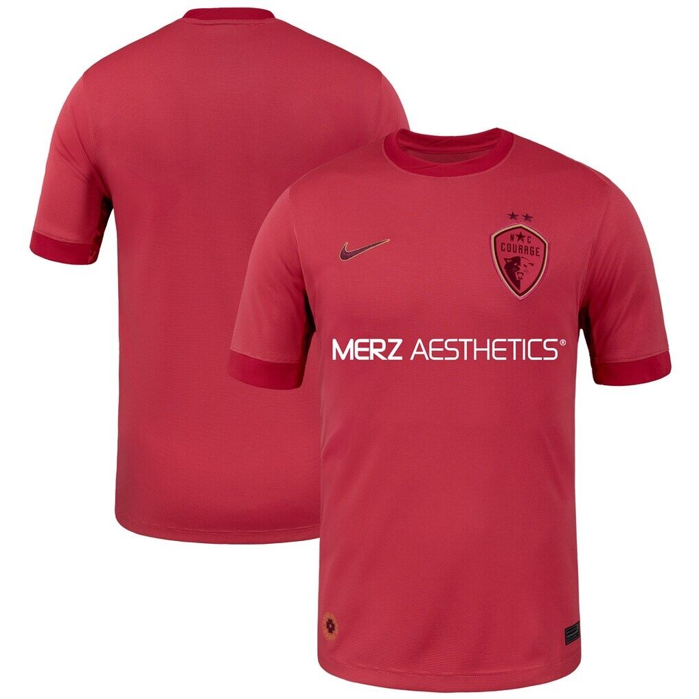 North Carolina Courage Nike 2025 The Believe Kit Stadium Replica Jersey - Scarlet