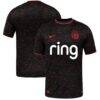 Portland Thorns FC Nike 2025 Secondary Stadium Replica Jersey - Black - Front View