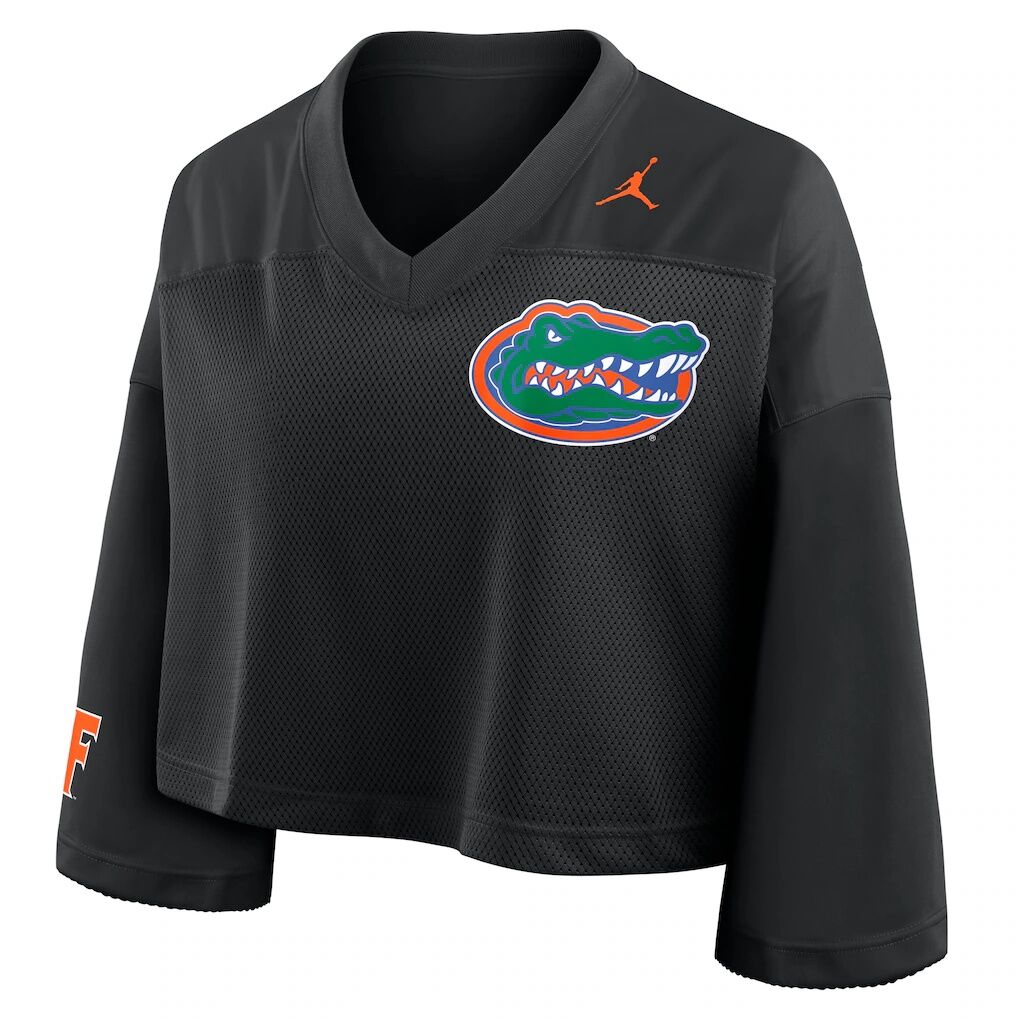 Florida Gators Jordan Brand Women's Cropped Mesh Dri-FIT Fashion Jersey