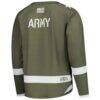 Army Black Knights Replica Hockey Jersey - Olive - Detail View