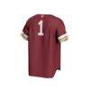 #1 Charleston Cougars GameDay Greats Unisex Lightweight Collegiate Baseball Fashion Jersey - - Detail View
