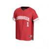 #1 Louisville Cardinals GameDay Greats Unisex Lightweight Collegiate Baseball Fashion Jersey - Red - Side View