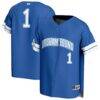#1 BYU Cougars GameDay Greats Unisex Lightweight Collegiate Baseball Fashion Jersey - - Front View