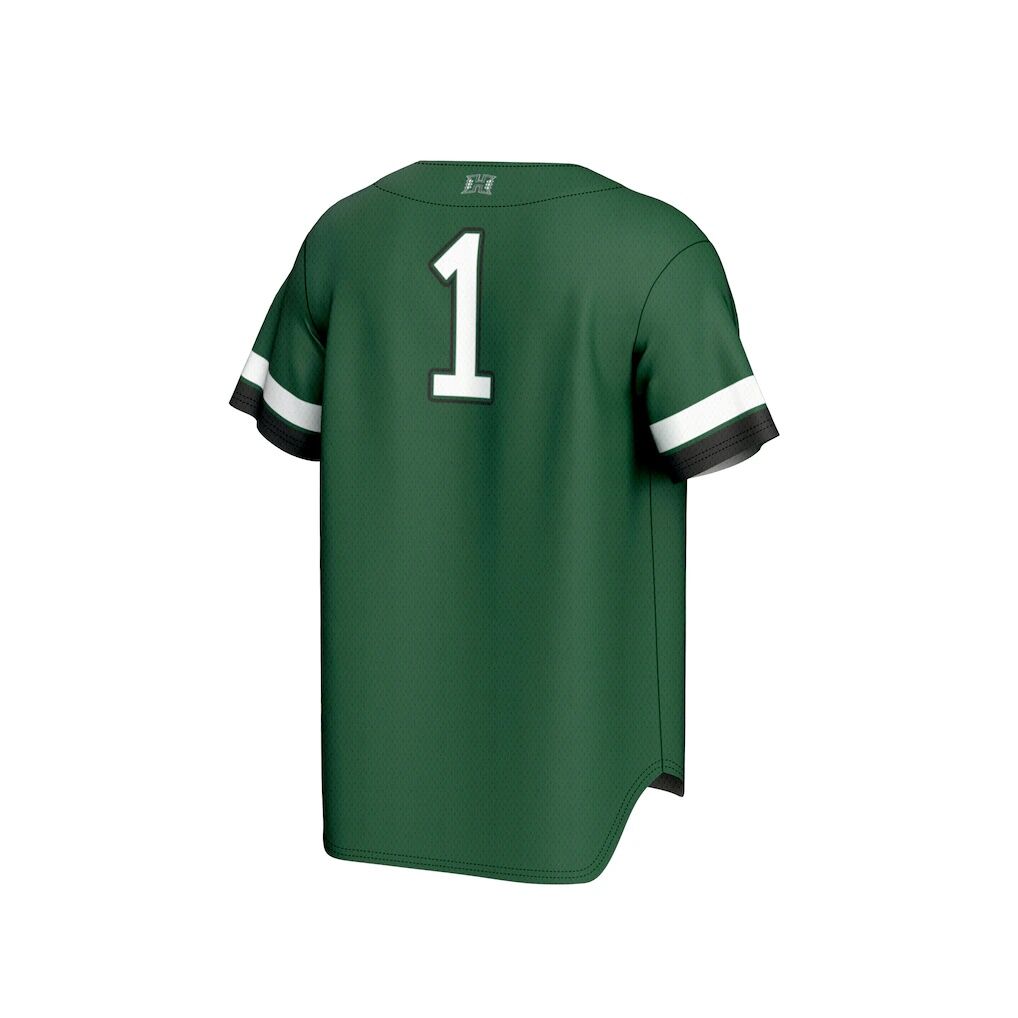 #1 Hawaii Rainbow Warriors GameDay Greats Unisex Lightweight Collegiate Baseball Fashion Jersey