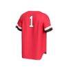 #1 Ball State Cardinals GameDay Greats Unisex Lightweight Collegiate Baseball Fashion Jersey - - Detail View