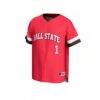 #1 Ball State Cardinals GameDay Greats Unisex Lightweight Collegiate Baseball Fashion Jersey - - Side View