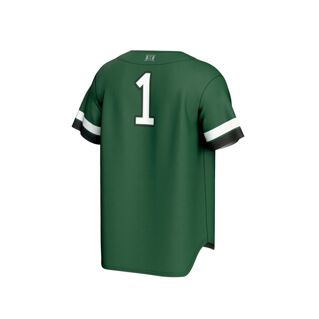#1 Hawaii Rainbow Warriors GameDay Greats Youth Lightweight Collegiate Baseball Fashion Jersey