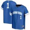 #1 BYU Cougars GameDay Greats Youth Lightweight Collegiate Baseball Fashion Jersey - - Front View