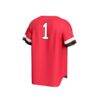 #1 Ball State Cardinals GameDay Greats Youth Lightweight Collegiate Baseball Fashion Jersey - - Detail View