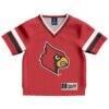 Louisville Cardinals GameDay Greats Toddler Football Fashion Jersey - Red - Side View