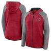 Tampa Bay Buccaneers Fashion7 Women's Redzone End Around Pass Raglan Full-Zip Hoodie - - Front View
