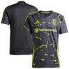 Columbus Crew adidas 2025 The Goosebumps Replica Jersey - Black - Front View