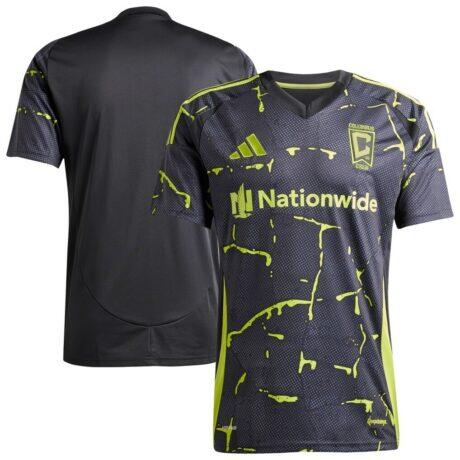 Columbus Crew adidas 2025 The Goosebumps Replica Jersey - Black - Front View