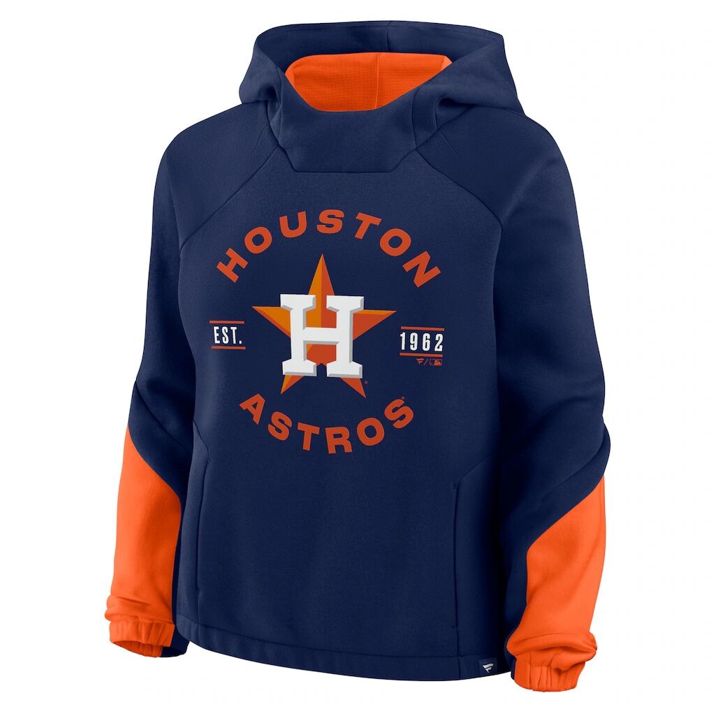 Houston Astros Fashion7 Women’s Oversized Time to Win Pullover Hoodie