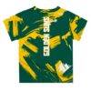 Arkansas Tech Vive La Fete Newborn & Infant Paint Brush T-Shirt - Green - Detail View