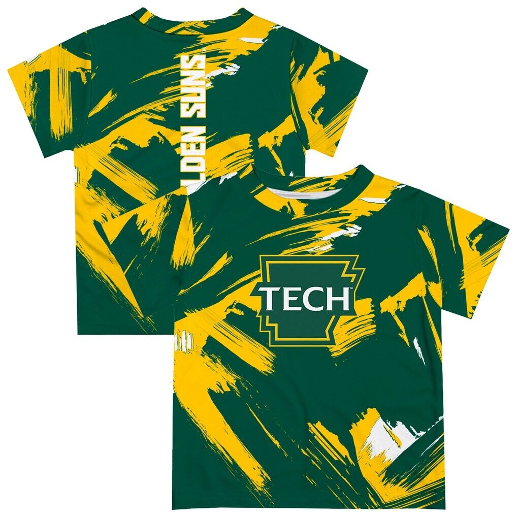 Arkansas Tech Vive La Fete Newborn & Infant Paint Brush T-Shirt