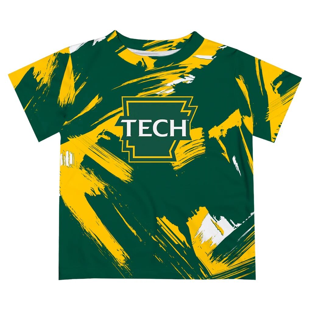 Arkansas Tech Vive La Fete Newborn & Infant Paint Brush T-Shirt