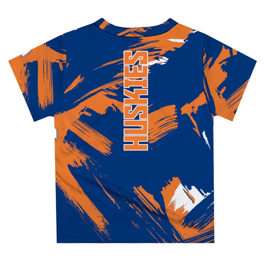 Houston Christian Huskies Vive La Fete Newborn & Infant Paint Brush T-Shirt