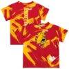 Ferris State Bulldogs Vive La Fete Newborn & Infant Paint Brush T-Shirt - Crimson - Front View