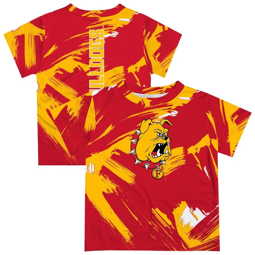 Ferris State Bulldogs Vive La Fete Newborn & Infant Paint Brush T-Shirt