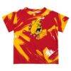 Ferris State Bulldogs Vive La Fete Newborn & Infant Paint Brush T-Shirt - Crimson - Side View