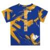 Albany State Golden Rams Vive La Fete Toddler Paint Brush T-Shirt - Blue - Detail View