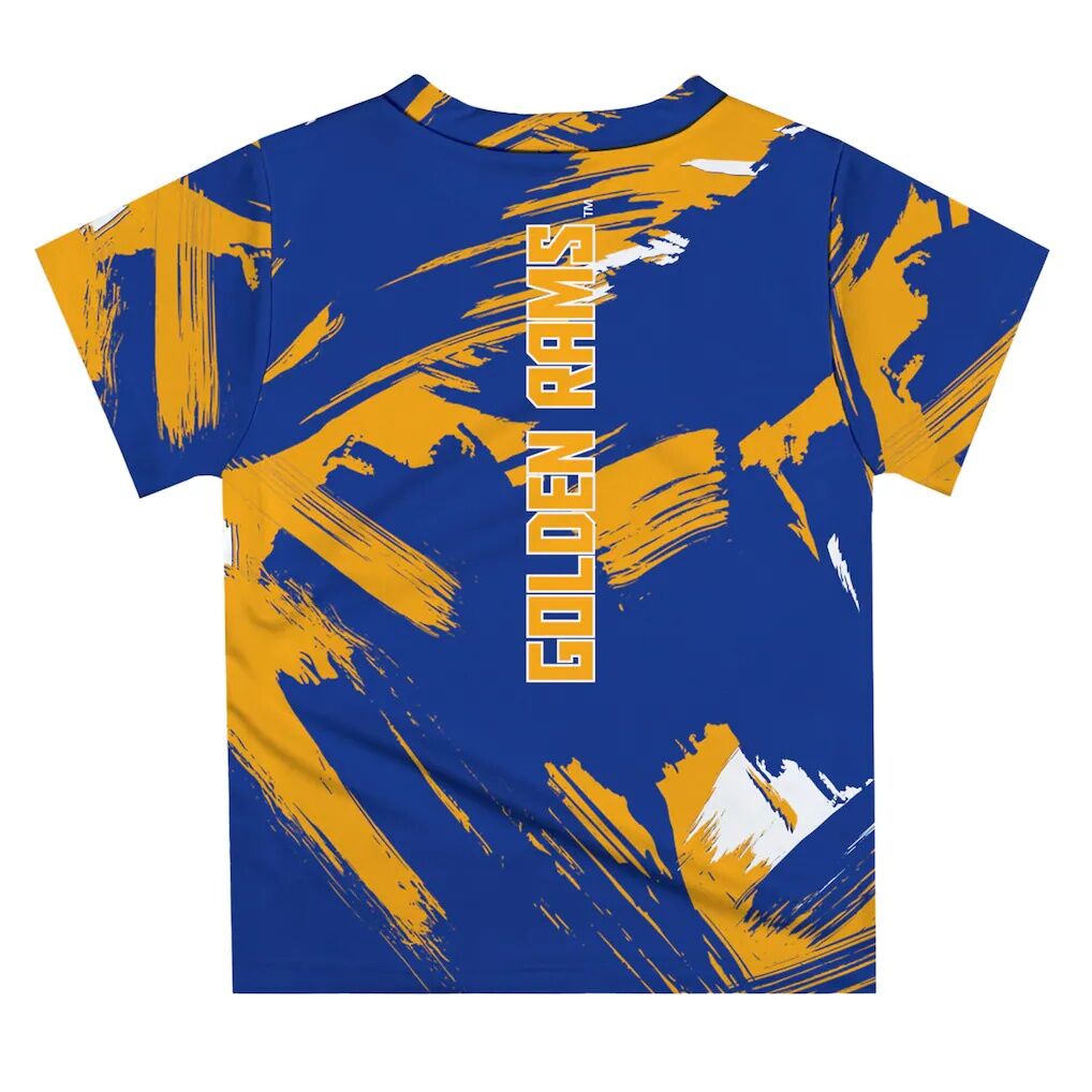 Albany State Golden Rams Vive La Fete Toddler Paint Brush T-Shirt