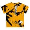 Colorado College Tigers Vive La Fete Toddler Paint Brush T-Shirt - Gold - Detail View