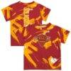 Flagler Saints Vive La Fete Toddler Paint Brush T-Shirt - Crimson - Front View