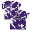 Furman Paladins Vive La Fete Toddler Paint Brush T-Shirt - Purple - Front View