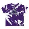 Furman Paladins Vive La Fete Toddler Paint Brush T-Shirt - Purple - Side View
