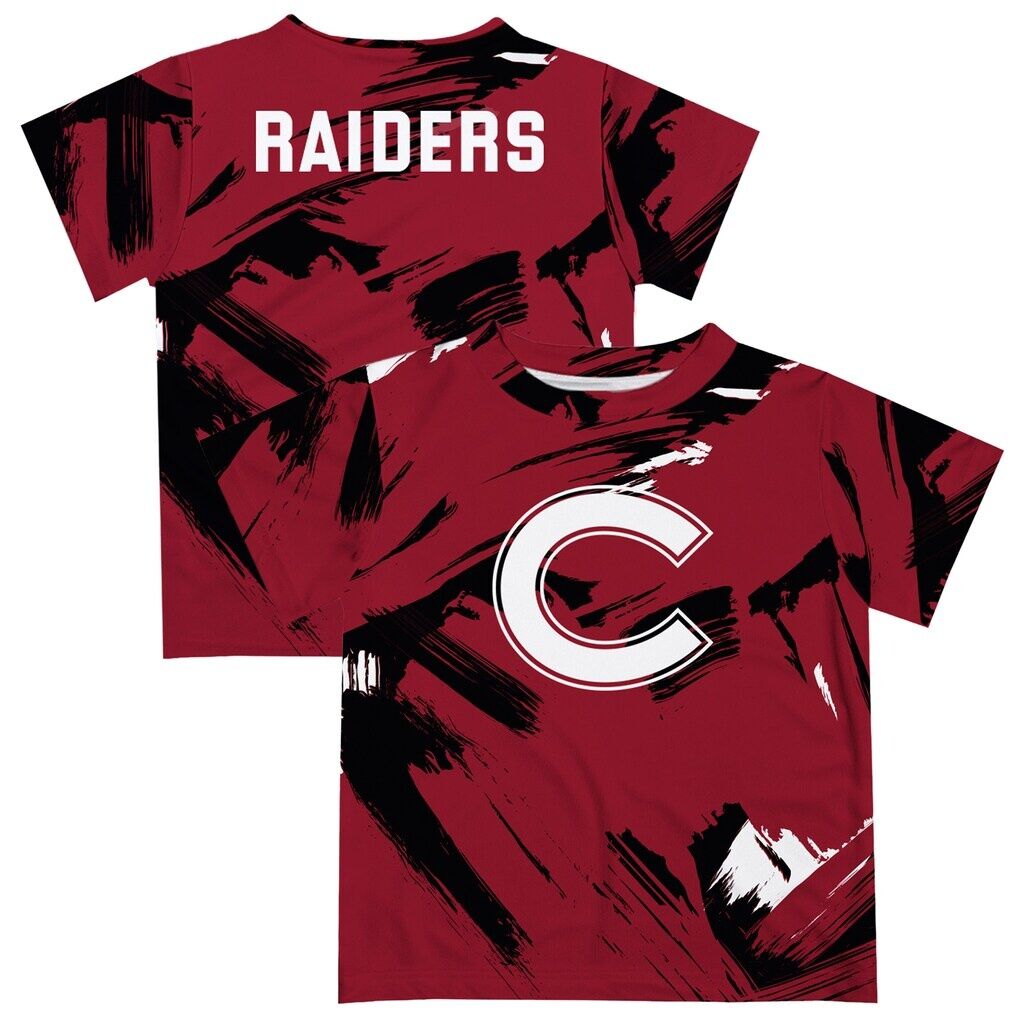 Colgate Raiders Vive La Fete Toddler Paint Brush T-Shirt - Maroon