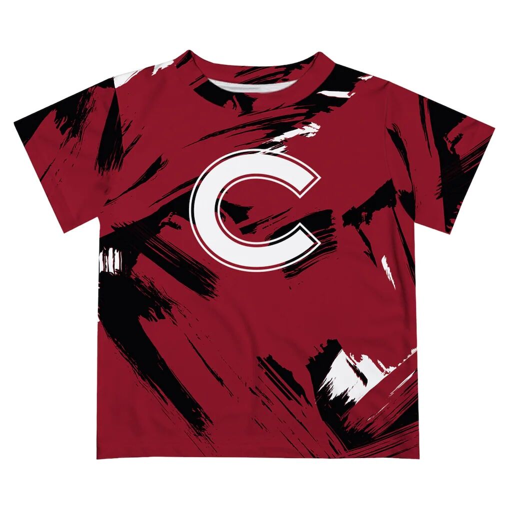 Colgate Raiders Vive La Fete Toddler Paint Brush T-Shirt - Maroon