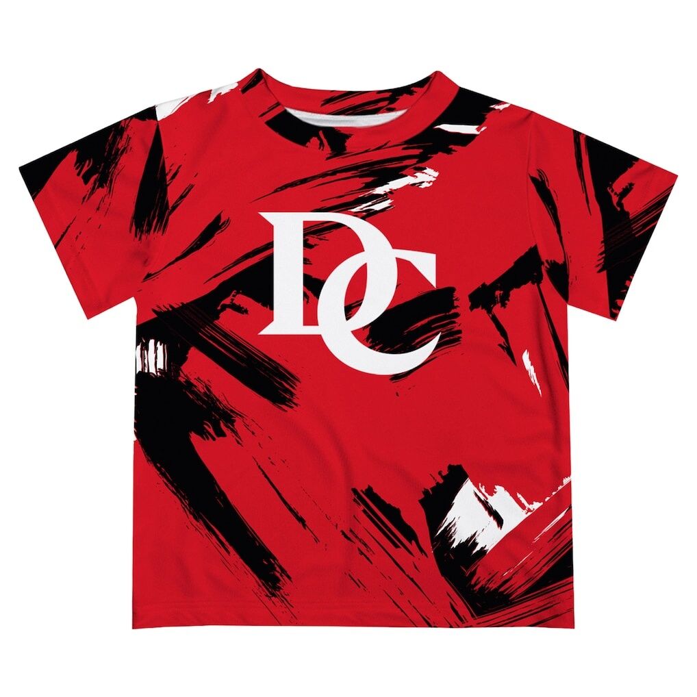 Davidson Wildcats Vive La Fete Toddler Paint Brush T-Shirt