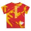 Cal State Stanislaus Warriors Vive La Fete Toddler Paint Brush T-Shirt - Red - Detail View