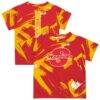 Cal State Stanislaus Warriors Vive La Fete Toddler Paint Brush T-Shirt - Red - Front View