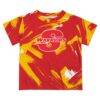 Cal State Stanislaus Warriors Vive La Fete Toddler Paint Brush T-Shirt - Red - Side View