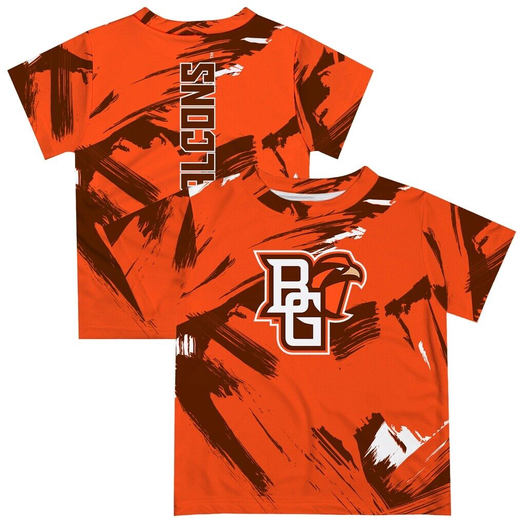 Bowling Green St. Falcons Vive La Fete Youth Paint Brush T-Shirt