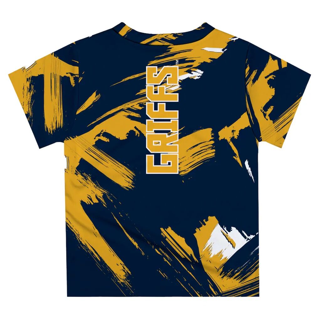 Canisius College Golden Griffins Vive La Fete Youth Paint Brush T-Shirt