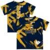 Canisius College Golden Griffins Vive La Fete Youth Paint Brush T-Shirt - Blue - Front View