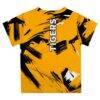 Colorado College Tigers Vive La Fete Youth Paint Brush T-Shirt - Gold - Detail View