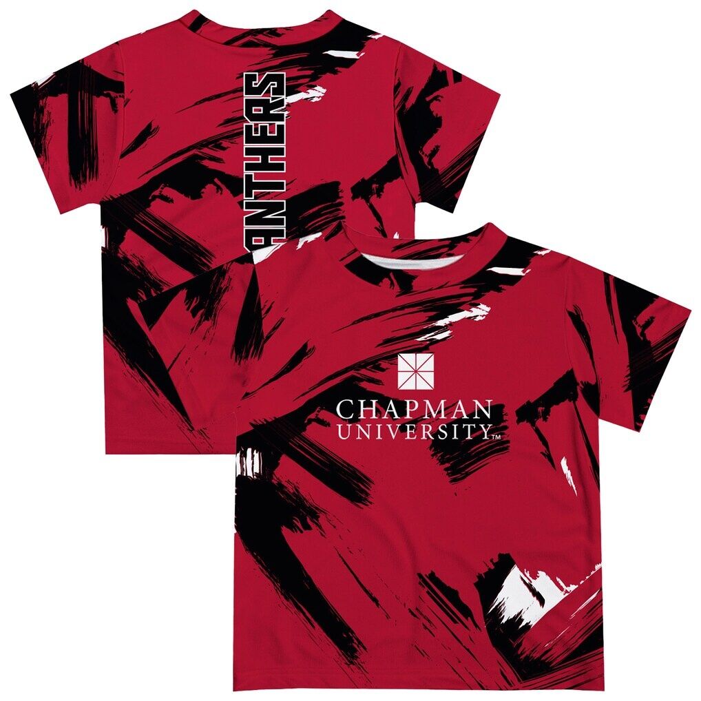 Chapman Panthers Vive La Fete Youth Paint Brush T-Shirt