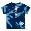 Citadel Bulldogs Vive La Fete Youth Paint Brush T-Shirt - Navy - Detail View