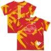 Cal State Stanislaus Warriors Vive La Fete Youth Paint Brush T-Shirt - Red - Front View