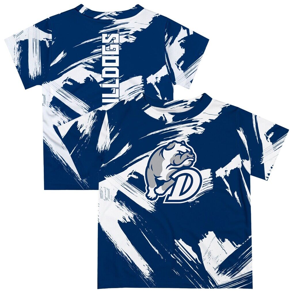 Drake Bulldogs Vive La Fete Youth Paint Brush T-Shirt