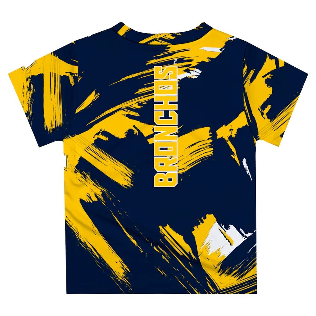 Central Oklahoma Bronchos Vive La Fete Youth Paint Brush T-Shirt