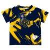 Central Oklahoma Bronchos Vive La Fete Youth Paint Brush T-Shirt - Blue - Side View